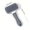 Pet Grooming Brush with One Click Hair Removal
