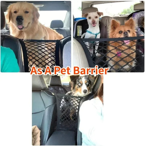 Dog Car Seat Barrier Net
